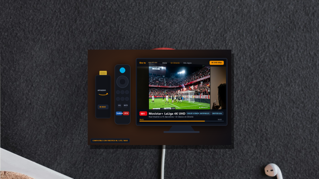 Guía Completa de Amazon Fire TV Stick para IPTV 4K: Configuración, Opciones de Desarrollador y Apps