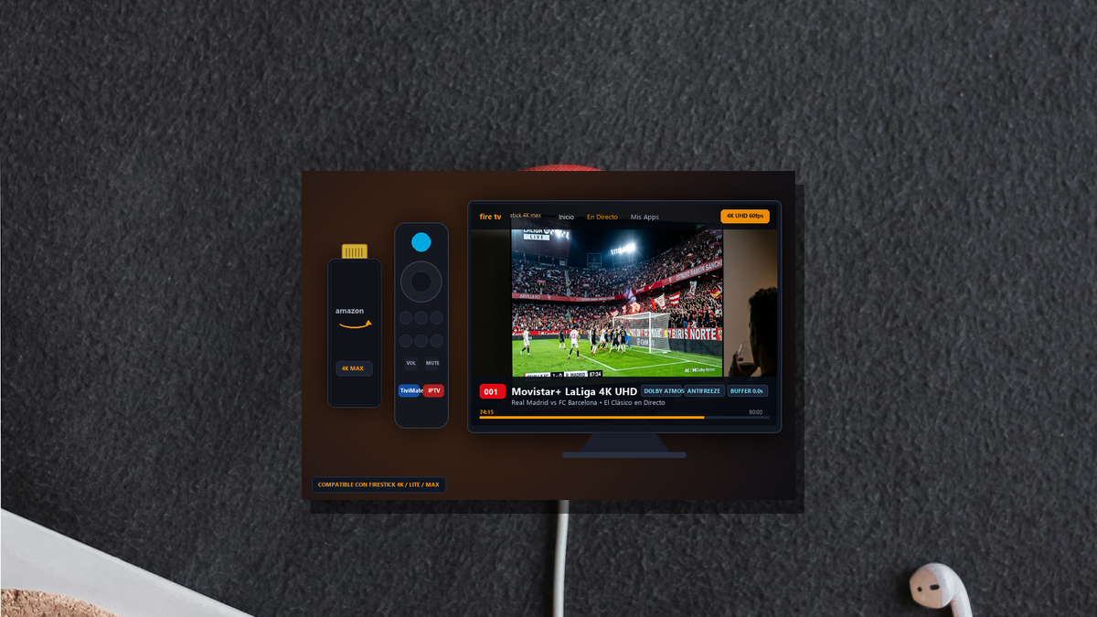 Guía Completa de Amazon Fire TV Stick para IPTV 4K: Configuración, Opciones de Desarrollador y Apps